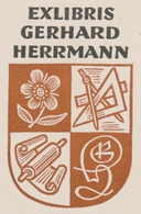 Ex Libris Gerhard Herrmann - Hermann Huffert - Bookplates