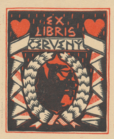 Ex Libris Jaroslav Červený - Jos Sejpka - Bookplates