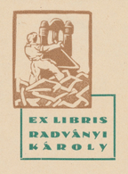 Ex Libris Károly Radványi -  - Bookplates