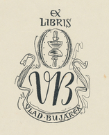 Ex Libris Vlad Bujarek - J. Vodrazka - Bookplates