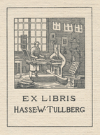 Ex Libris Hasse Tullberg -  - Bookplates