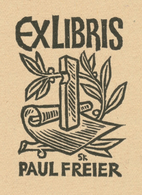 Ex Libris Paul Freier - Bruno Skibbe - Bookplates