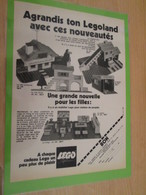 LEGOLAND SPACE LEGO  ... PUBLICITE  Page De Revue Des Années 70/80 Plastifiée Par Mes Soins , - Catálogos