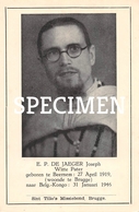 E. P. De Jaeger Joseph - Witte Pater - Beernem - Beernem