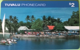 TUVALU  -  Phonecard  $2 - Tuvalu