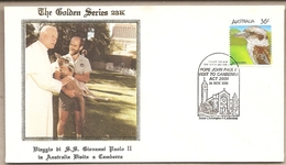 Australia - Busta Con Annullo Speciale: Visita Di S.S. Giovanni Paolo II - 1986 - Storia Postale