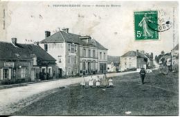 N°3772 T -cpa Pervenchères -route De Blèves- - Pervencheres