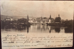 CPA, GRUSS AUS SOLOTHURN, éd TH.ZINGG, écrite En 1901 - Otros & Sin Clasificación