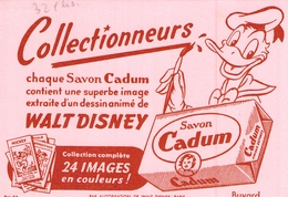 Ancien Buvard Collection SAVON CADUM WALT DISNEY - Parfum & Cosmetica