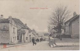 HAUTE MARNE - PRAUTHOY - Grande Rue  (- Animation - Timbre à Date De 1911 ) - Prauthoy