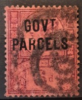 GREAT BRITAIN 1887 - Canceled - Sc# O34 - Govt. Parcels 6d - Servizio