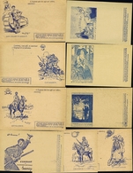 9 Pcs Carte Francise Militaire Modele A1 - Storia Postale