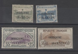 Indochine - Surchargé -  Série .Orphelin ( 1919 )  N°92/93  Neufs N°90/91avec Charniére - Sonstige & Ohne Zuordnung