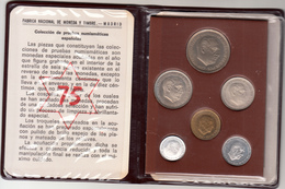Pruebas Numismaticas Madrid - Fabrica Nacional De Moneda Y Timbre Madrid - Mint Sets & Proof Sets