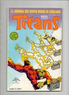 Comics Titans N°71 La Guerre Des étoiles - Mikros - Dazzler - Les Nouveaux Mutants De 1984 - Titans
