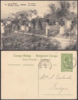 CONGO EP VUE 5C VERT "N°20 Katanga-Une Caravane" (DD) DC6990 - Stamped Stationery