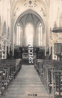 Fotokaart Binnenzicht Kerk - Moen - Avelgem ? - Zwevegem