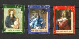 Vatican N°1254, 1255, 1259 Cote 6.60 Euros - Usados