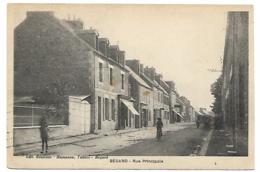 CPA BEGARD, RUE PRINCIPALE, COTES D'ARMOR 22 - Other & Unclassified