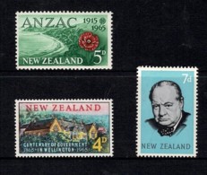 New Zealand 1965 Selected Issues Mint - - - Ongebruikt