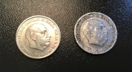 SPAGNA  ESPANA - 1959 - 2 Monete 10 CENTIMOS Francisco Franco - 10 Centesimi