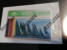 Phonecard GRANDE BRETAGNE GREAT BRITAIN SAIL BOATS   5 Units MINT  **005 ** - Bt Thematische Uitgaven Van Burgerlijke Vliegtuigen