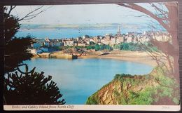 United Kingdom - Tenby And Caldey Island From North Cliff - Pembrokeshire