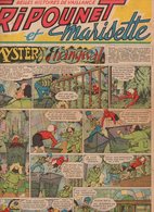 Fripounet Et Marisette N°11 Le Mystère D'étrangeval - Cherche Xaro Cherche - Les Rideaux D'Héloise De 1954 - Fripounet