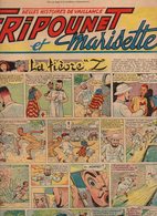 Fripounet Et Marisette N°38 La Fièvre "Z" - Styll Au Pays Breton - Gardiens De Phares - Sylvain Et Sylvette De 1949 - Fripounet