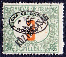 HUNGARY - MAGYARORSZ.  -  DEBRECZEN  Köztársaság  PORTO - *MLH - 1919 - Debreczen