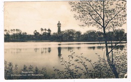 D-10705   NEUSTRELITZ : Glambeckersee Mit Wasserturm - Neustrelitz