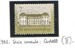 UNGHERIA (HUNGARY) - SG 4045     - 1990 CASTLES: ESTERHAZY  - USED - RIF.CP - Used Stamps