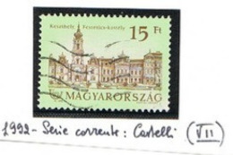 UNGHERIA (HUNGARY) - SG 4049     - 1992 CASTLES: FESTETICS  - USED - RIF.CP - Used Stamps