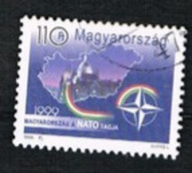 UNGHERIA (HUNGARY) - SG  4430 - 1999  HUNGARY JOINS TO N.A.T.O.    - USED - - Used Stamps