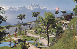 SUISSE,HELVETIA,SWISS,SCHWEIZ,SVIZZERA,SWITZERLAND,VAUD,LEYSIN,GOLF - Leysin