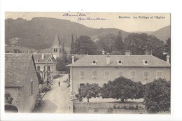 24167 - Bursins Le Collège Et L'Eglise - Bursins