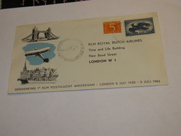 Netherland First Flight Cover 1960 - Other & Unclassified