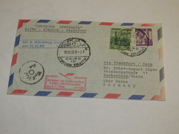 Egypt First Flight Cover 1958 - Andere & Zonder Classificatie
