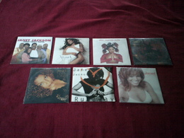 JANET  JACKSON  °  COLLECTION DE 7 CD SINGLE DE COLLECTION - Collections Complètes