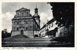 CPA AK Amberg - Mariahilfberg - Kirche Mit Kloster GERMANY (962836) - Amberg