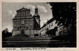 CPA AK Amberg - Mariahilfberg Kirche Mit Kloster GERMANY (962849) - Amberg