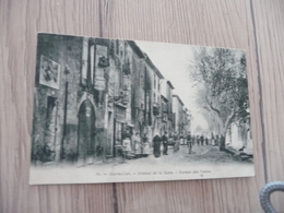 CPA 34 Hérault Marseillan Avenue De La Gare Bureau Des Postes - Marseillan