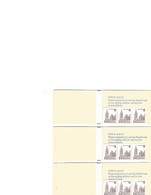 Canada, 3 Carnets Usage Courant 1978 Avec Uniquement 3 Timbres** - Pages De Carnets