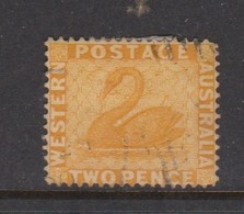 Australia-Western Australia SG 77 1882-85 Two Pence Chrome Yellow,used - Gebruikt