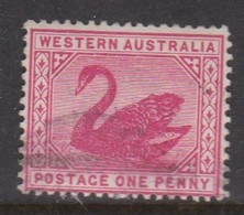 Australia-Western Australia SG 95 1885-93 One Penny Carmine ,perf 14,used - Gebruikt