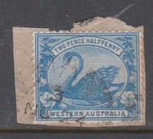 Australia-Western Australia SG 114 1898-07 Two Pence Half Penny  Blue  ,perf 14,,used - Gebruikt