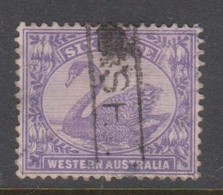 Australia-Western Australia SG 115 1898-07  Six Pence Bright Violet, Perf14,,used - Gebruikt