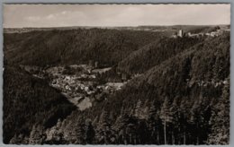 Bad Teinach Zavelstein - S/w Mit Blick Auf Zavelstein - Bad Teinach