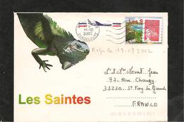 GUADELOUPE 2002   ENVELOPPE  DE LE GOSIER POUR STE FOY LA GRANDE (GIRONDE) - Lettres & Documents