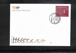 Kroatien / Croatia 2002 World Bowling Championship FDC - Petanque